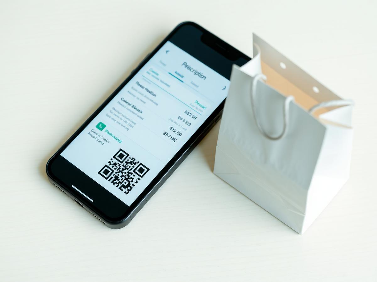 Rezept wird mit dem Smartphone fotografiert